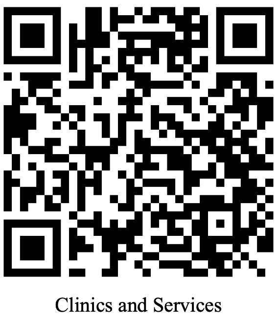 Clinics and Services QR Code