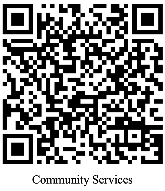 Community Services QR Code