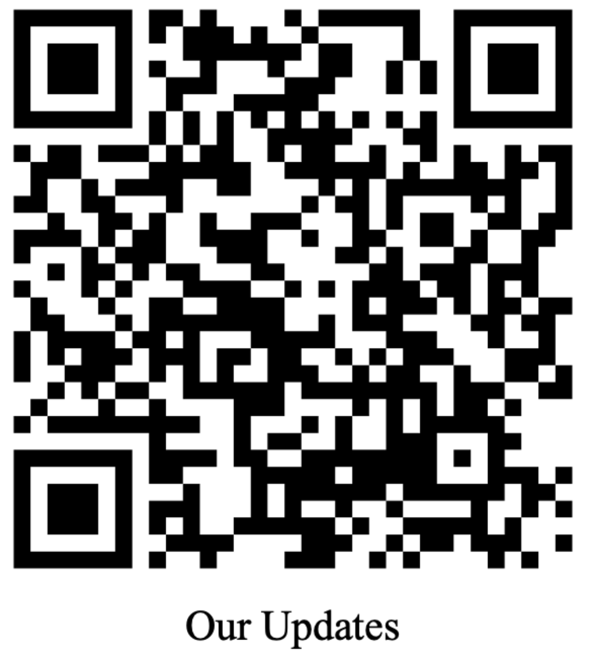 Our Updates QR Code